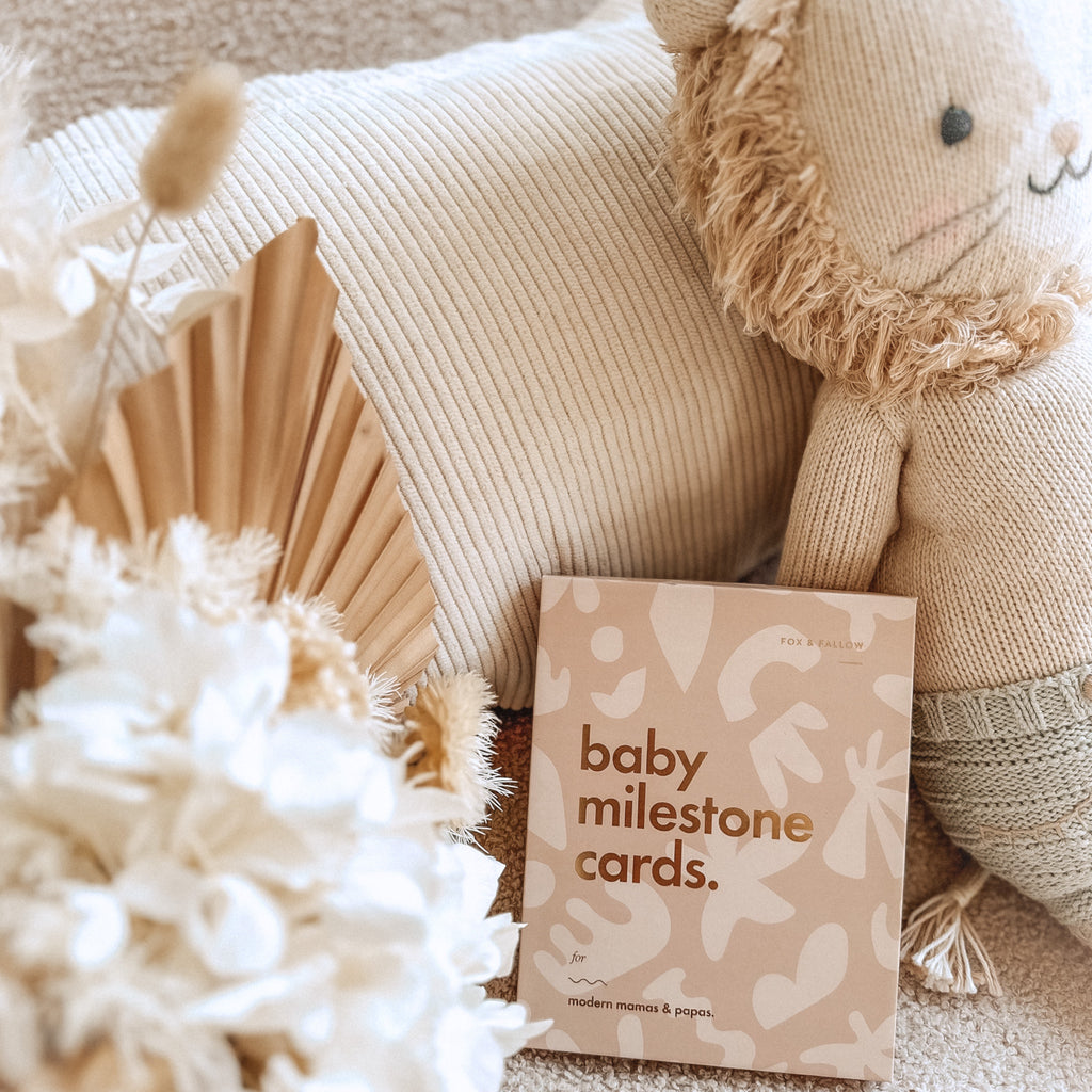 Fox & Fallow - Baby Milestone Cards-Helios.