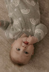 Knitted Sleep Suit - Grey.