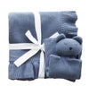 Blanket and Bear Combo - Baby Shower - Newborn Gift Set.