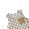 Baby shirt checked pattern,pocket,Bubba Bee & Me.