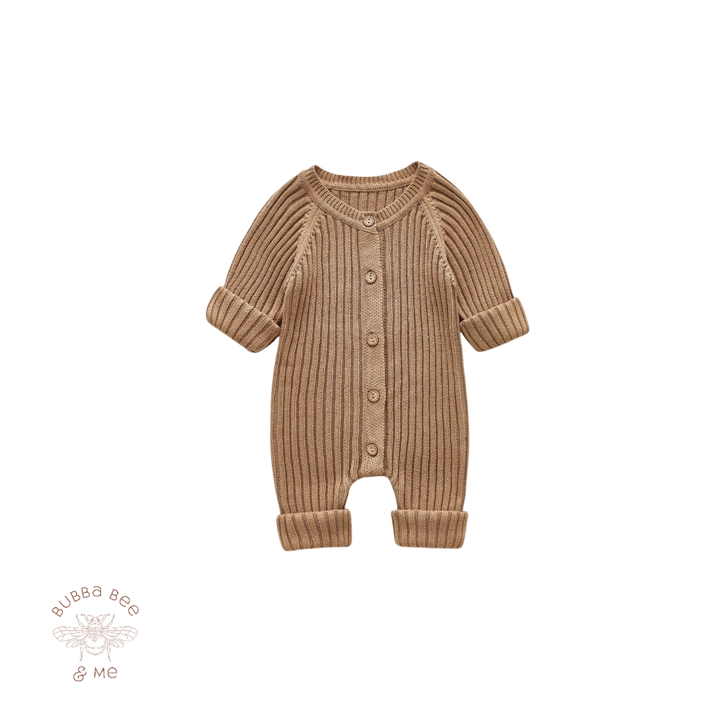 Knitted Ribbed - Onesie.